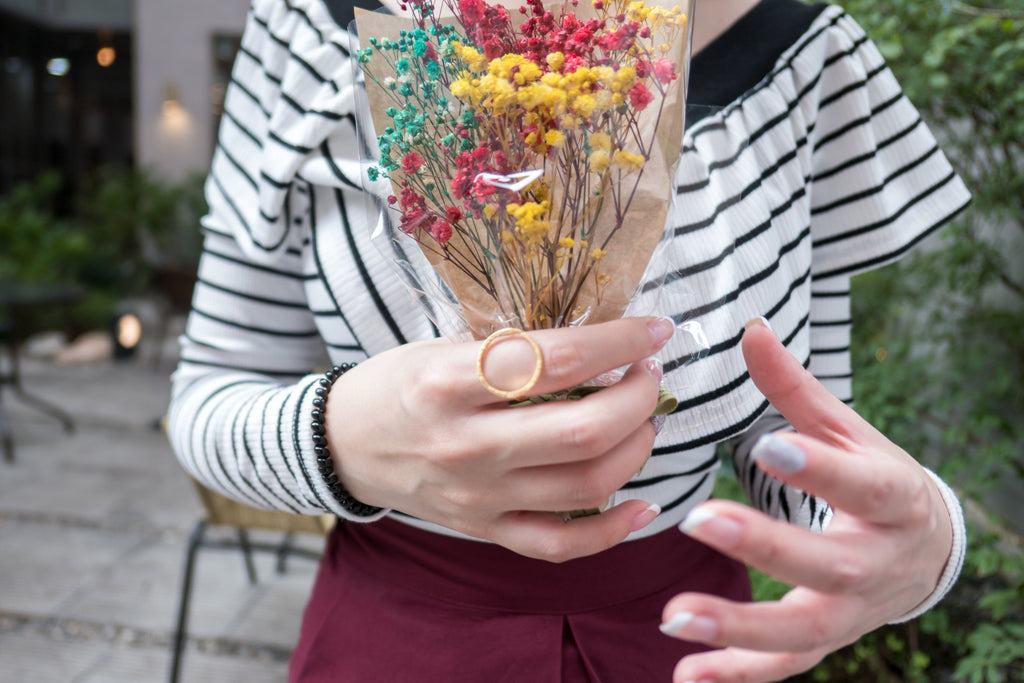 Gold Circle, Ring/ RN8055