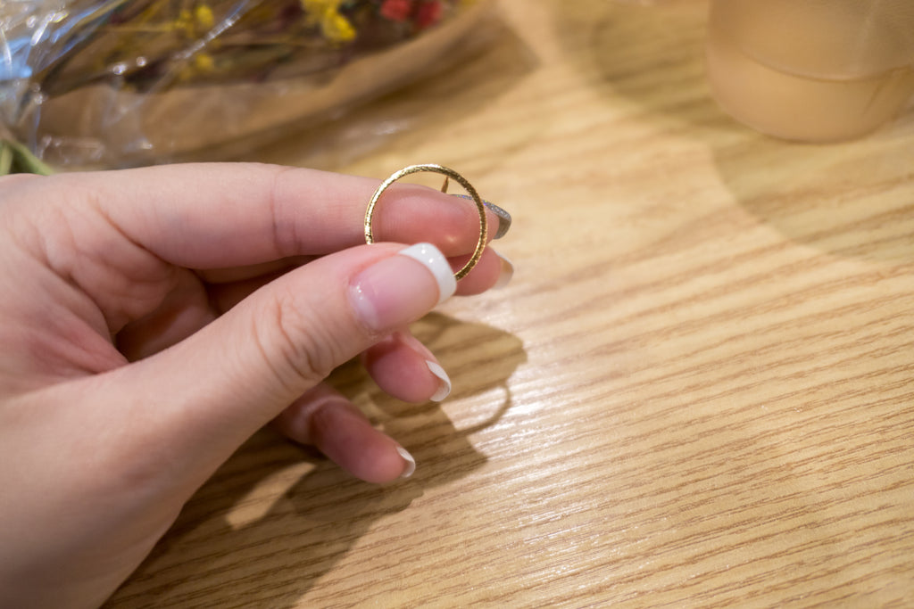 Gold Circle, Ring/ RN8055