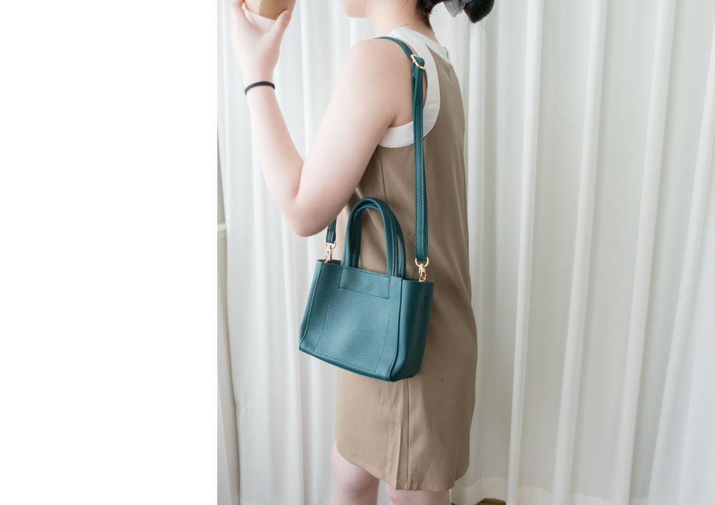 Classic Halter 雙色顯瘦入膊隱形口袋, Dress/ DS9105
