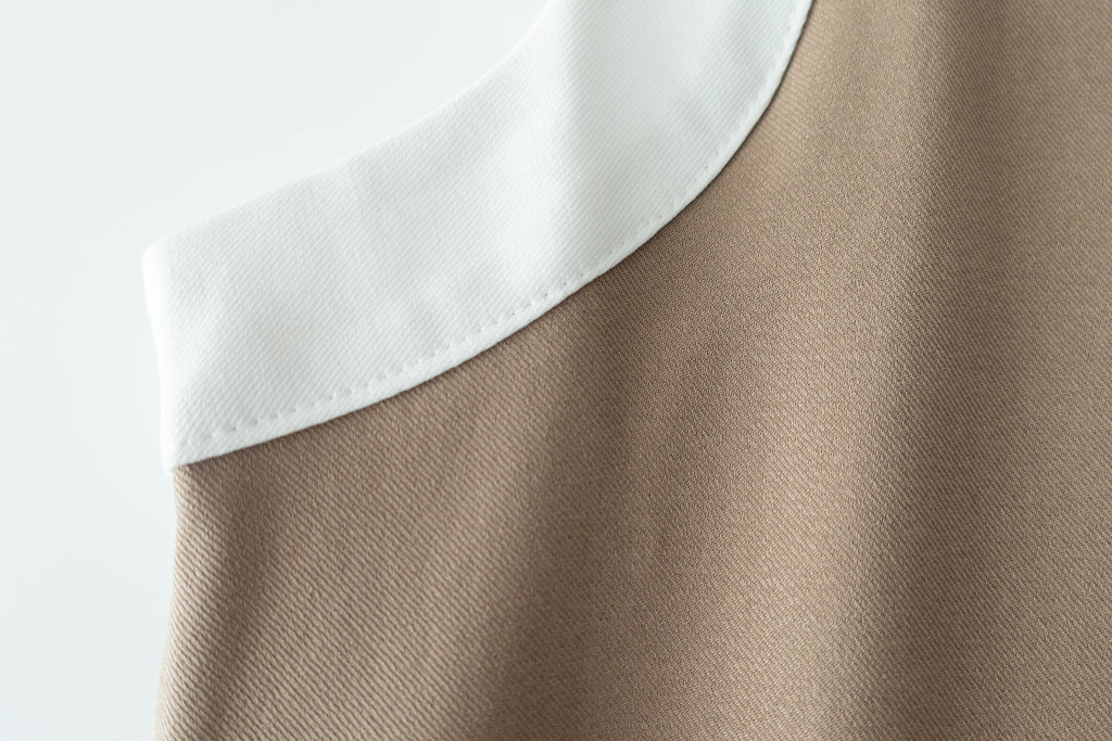 Classic Halter 雙色顯瘦入膊隱形口袋, Dress/ DS9105