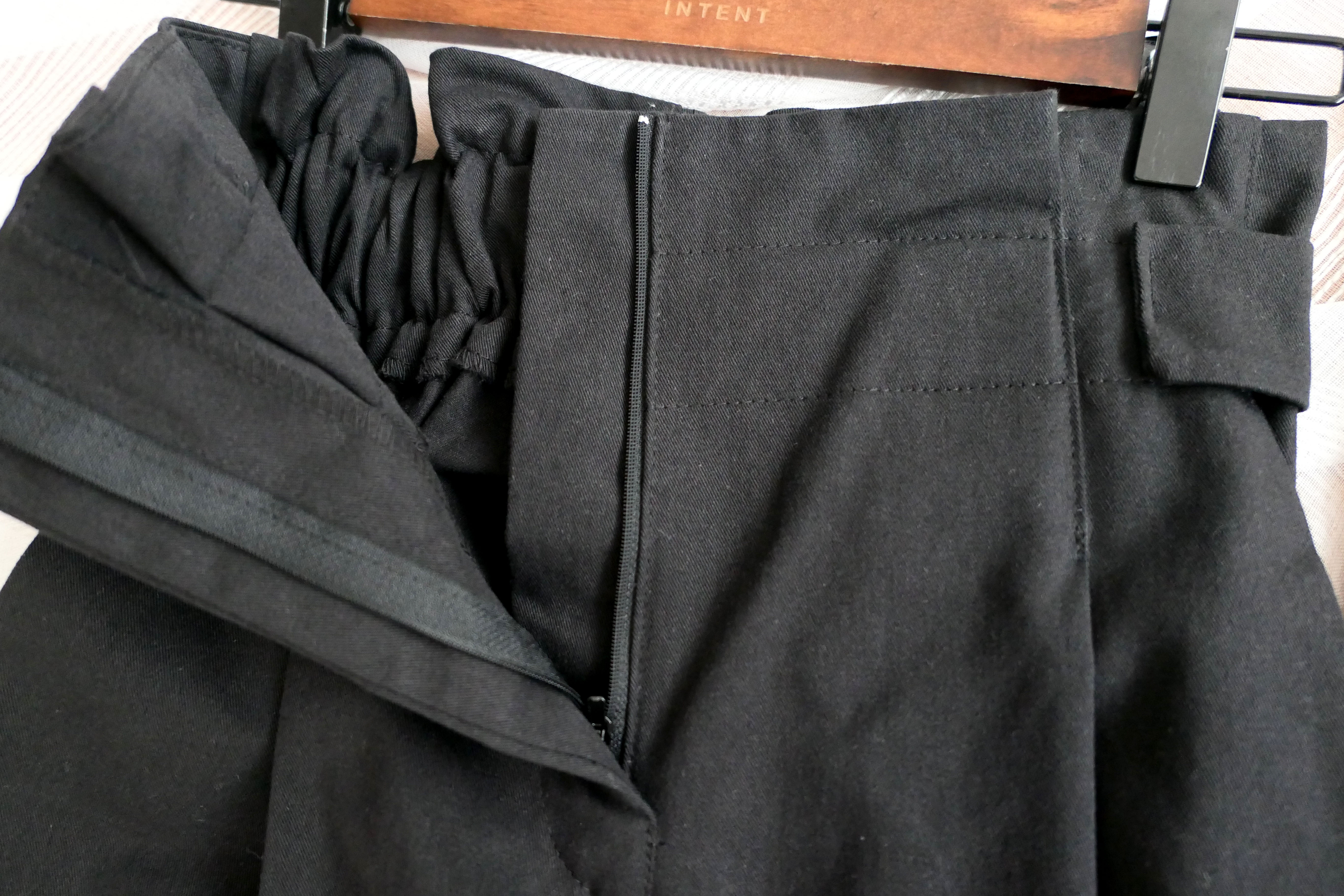 High Waist 設計感腰身高腰顯瘦闊鬆, Pants/ PT8354 (palevioletred soldout)