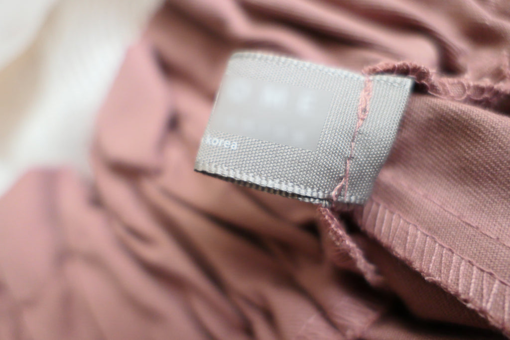 High Waist 設計感腰身高腰顯瘦闊鬆, Pants/ PT8354 (palevioletred soldout)