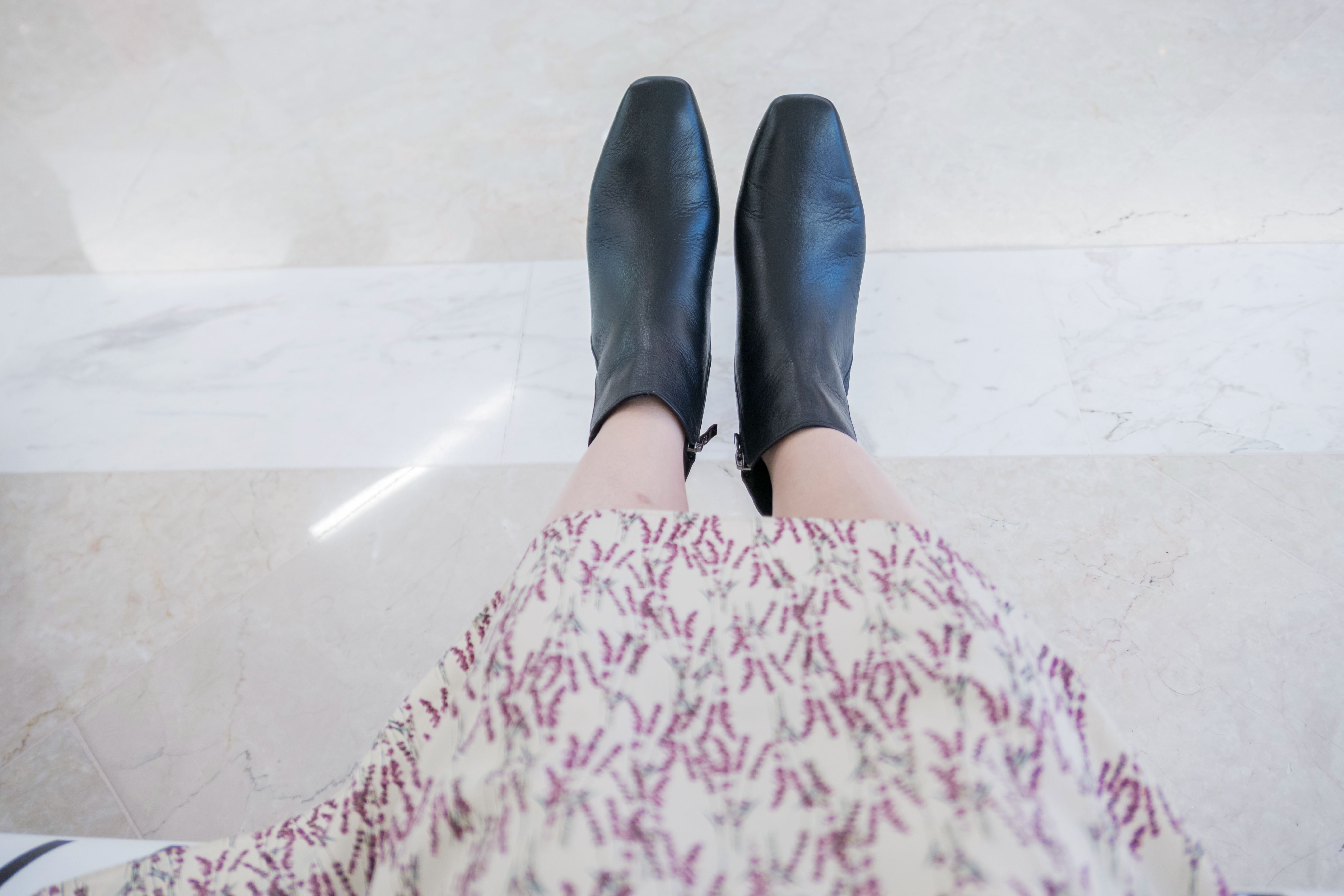 SoftWalk, Leather Short Boots/ SH8071