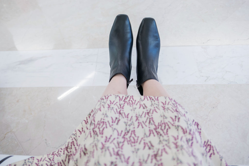 SoftWalk, Leather Short Boots/ SH8071