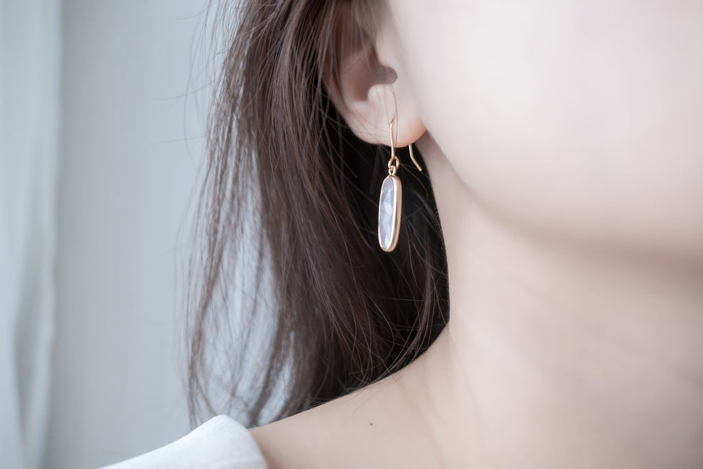 treasure crystal (babypink), Earrings/ ER8274