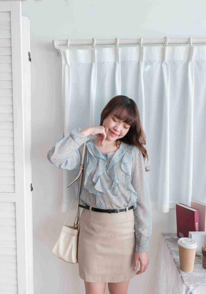 Elastic 腰帶全條超彈性裙褲, Skirt Pants/ SK8649