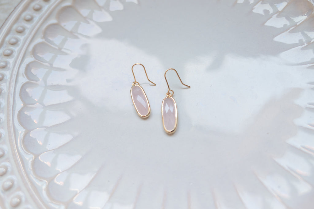 treasure crystal (babypink), Earrings/ ER8274