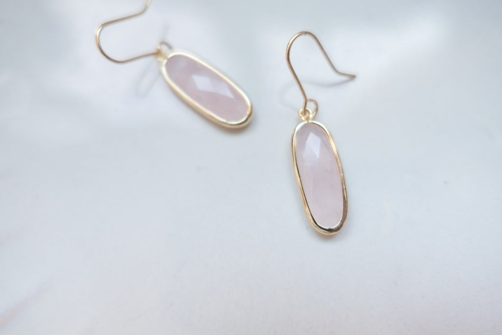 treasure crystal (babypink), Earrings/ ER8274