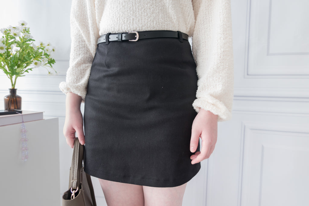 Elastic 腰帶全條超彈性裙褲, Skirt Pants/ SK8649