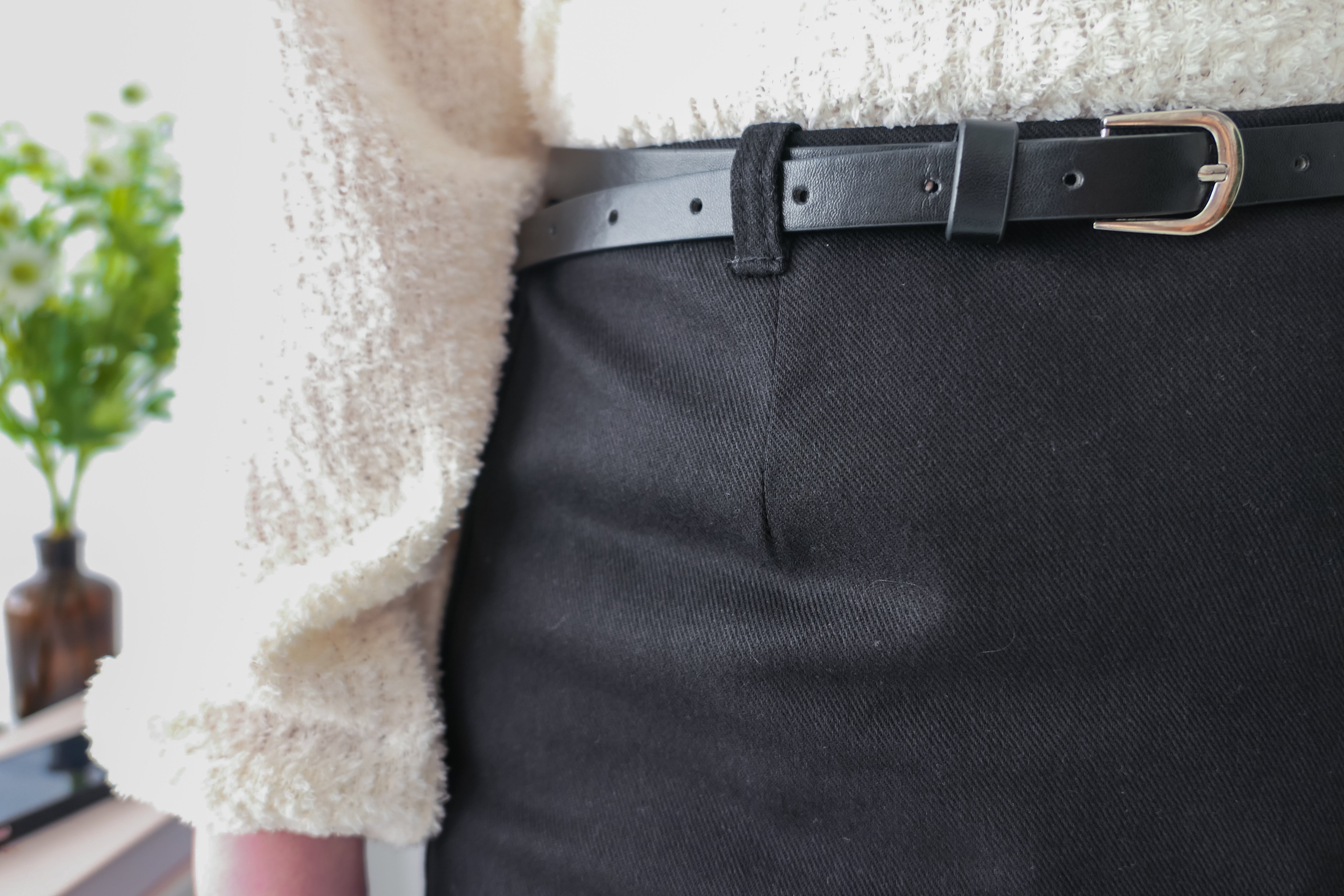 Elastic 腰帶全條超彈性裙褲, Skirt Pants/ SK8649
