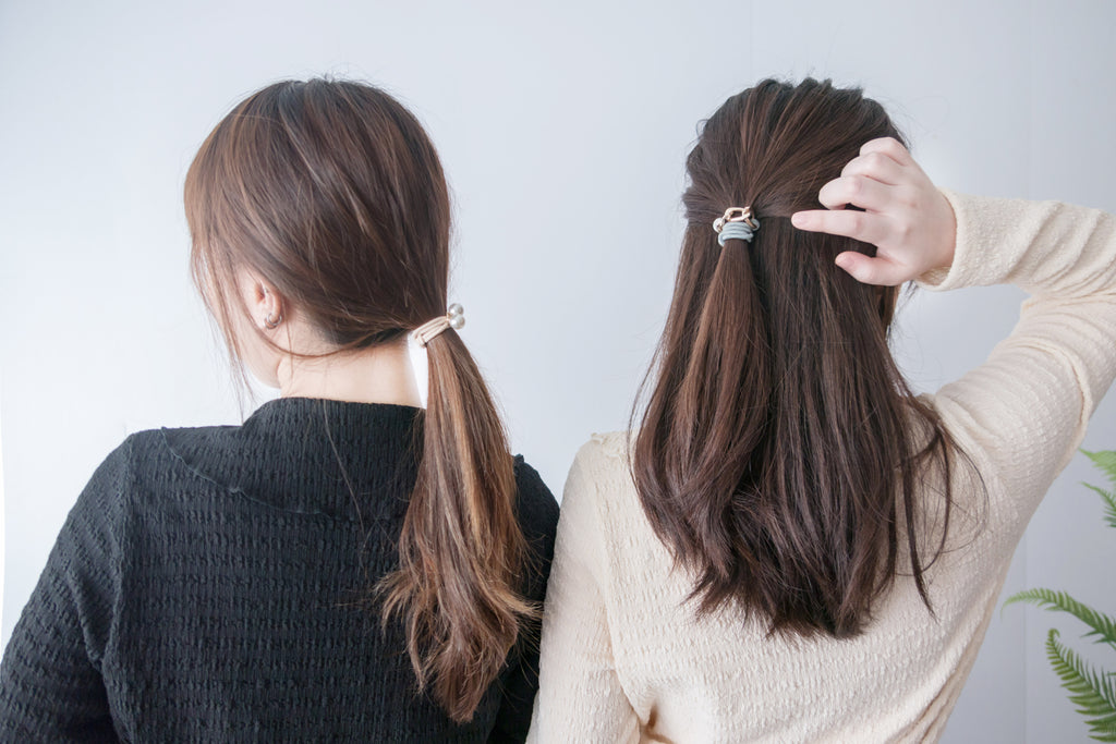 Chain Pearl, Bracelet & Hairband/ HA8115 (Beige sold out)
