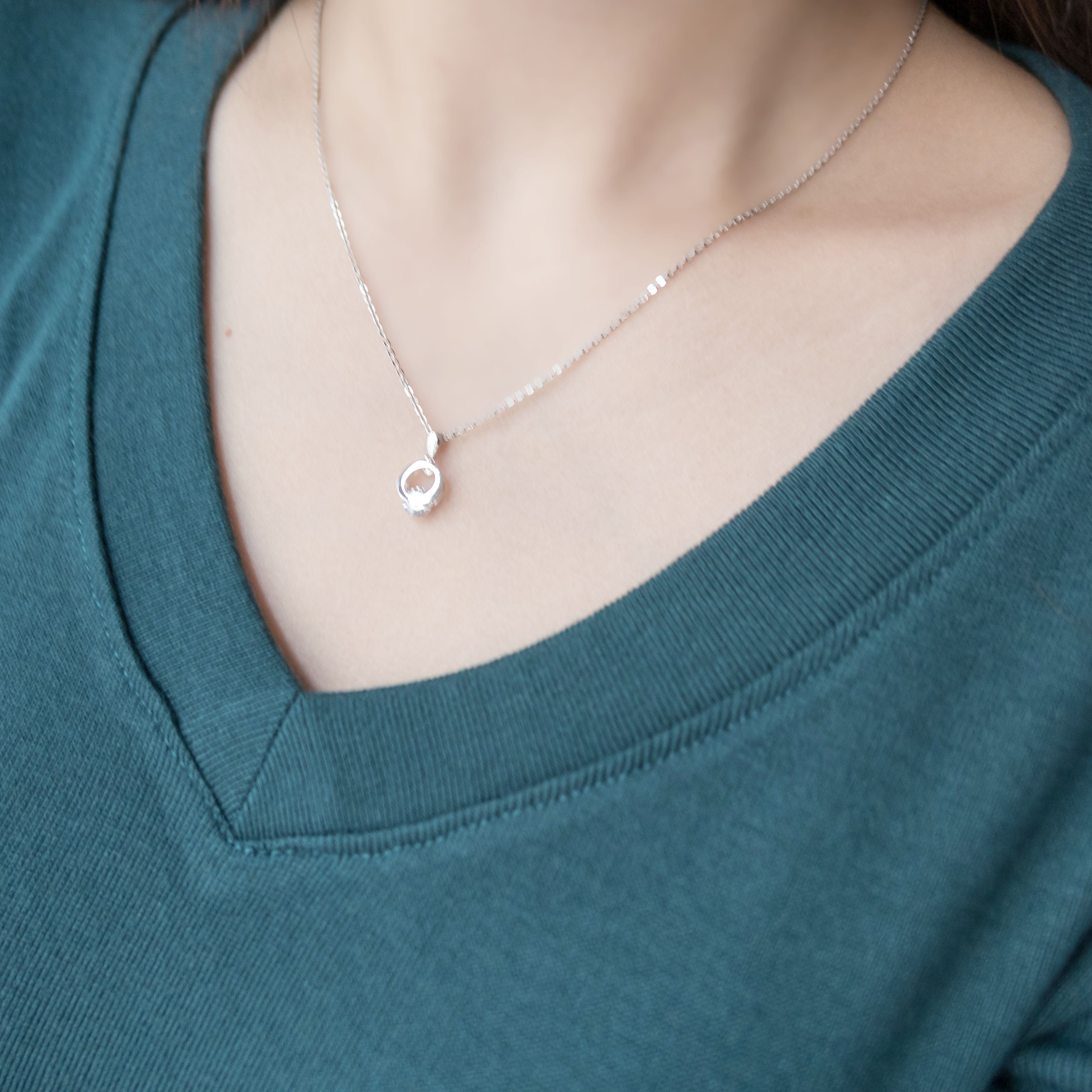 Crystal Clip, Necklace/ NL8137 (rosegold sold out)
