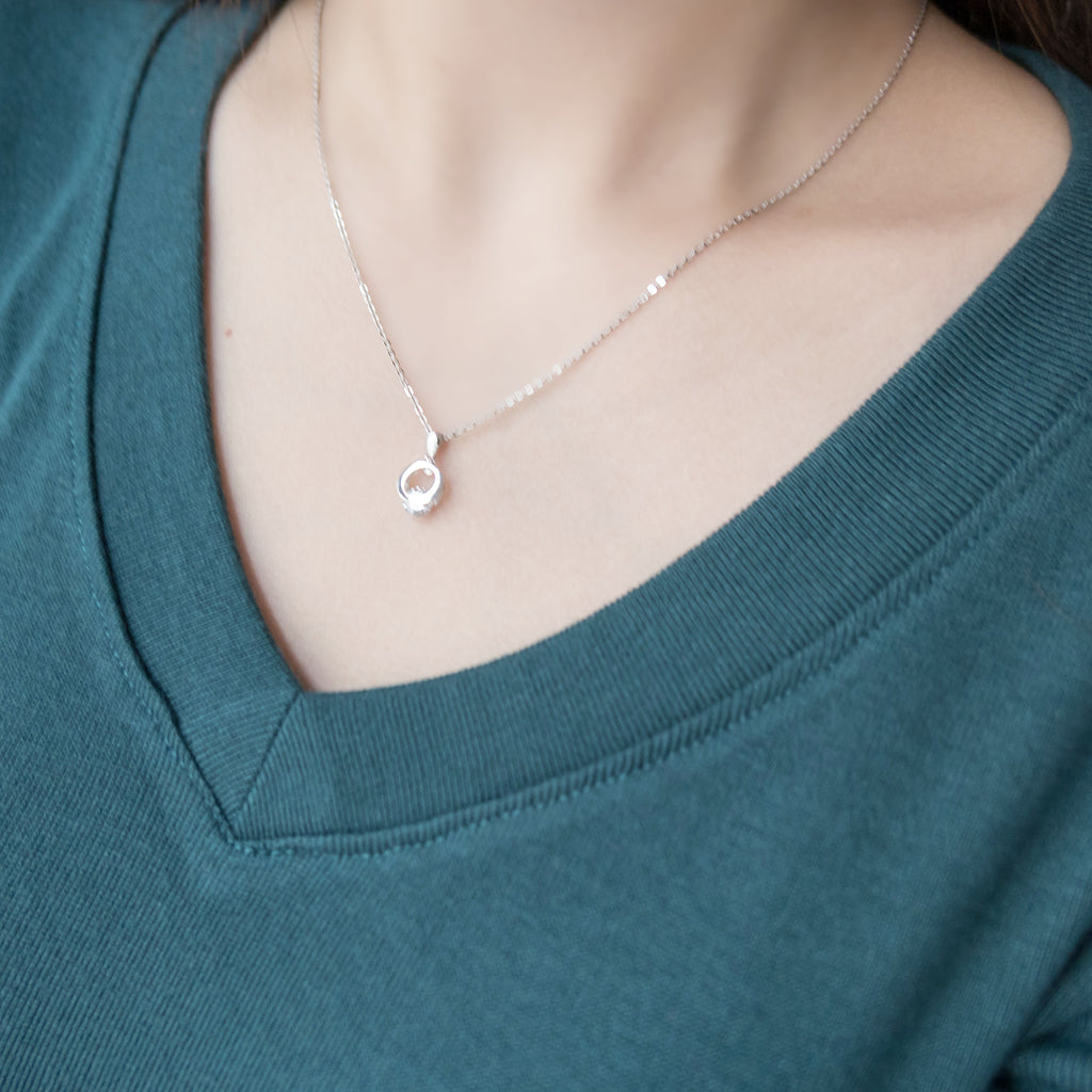Crystal Clip, Necklace/ NL8137 (rosegold sold out)