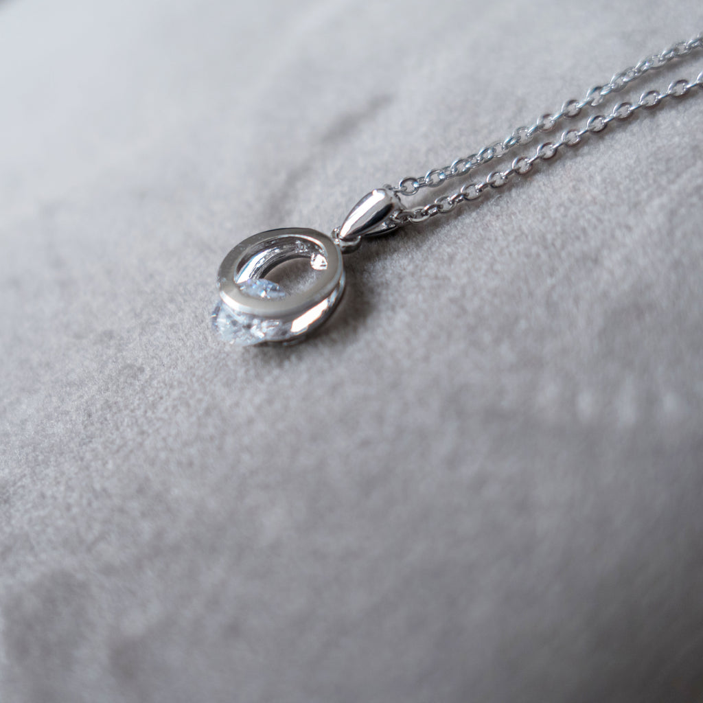 Crystal Clip, Necklace/ NL8137 (rosegold sold out)