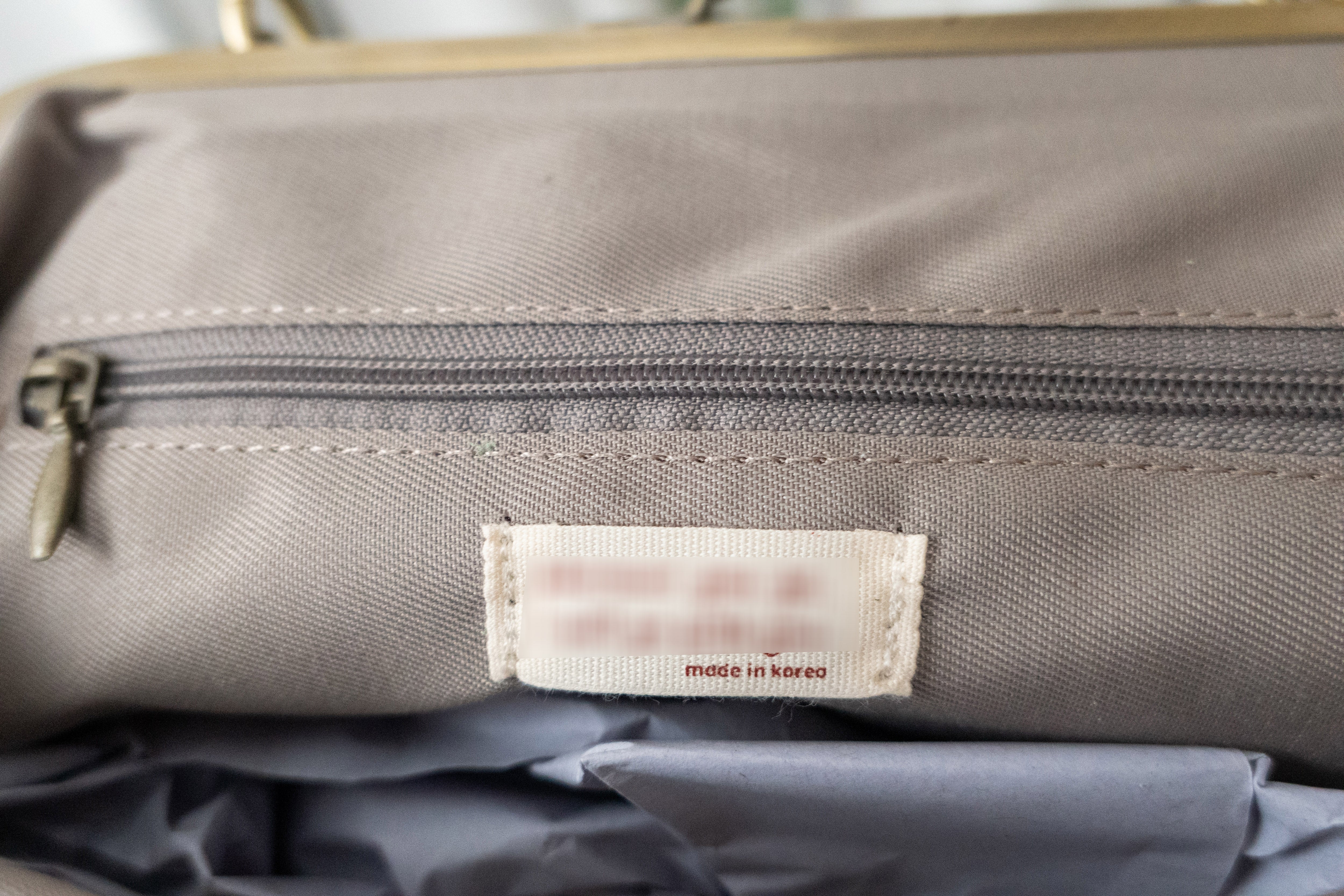 大容量真皮口金包, Bag/ BG8087 (brown sold out)