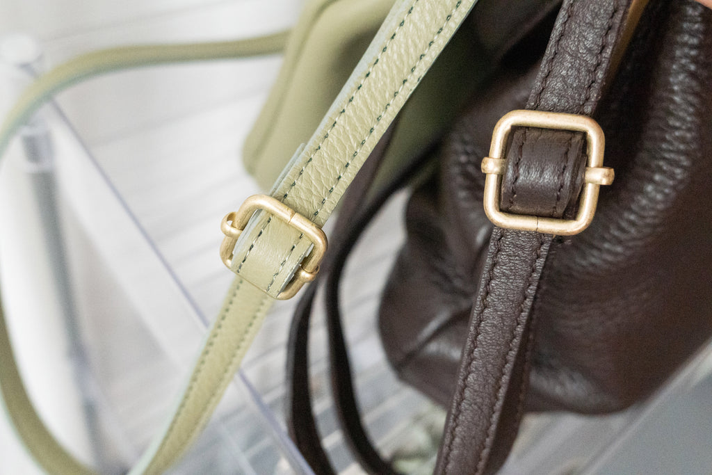 大容量真皮口金包, Bag/ BG8087 (brown sold out)