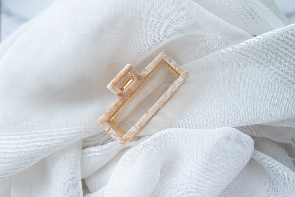 Rectangle Marble, Clip/ HA8116