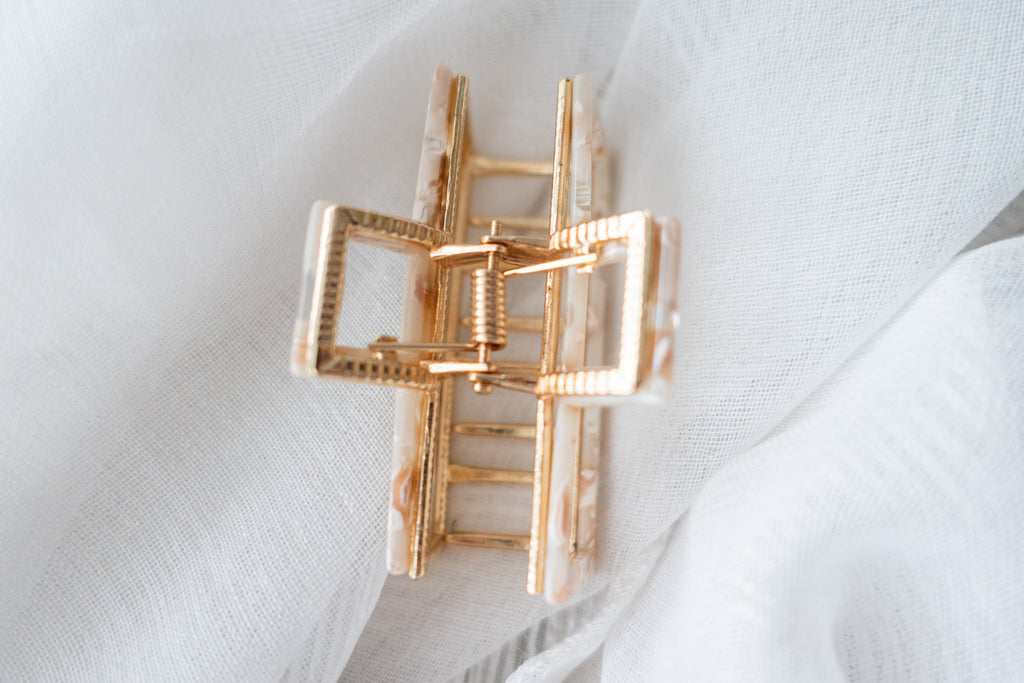 Rectangle Marble, Clip/ HA8116