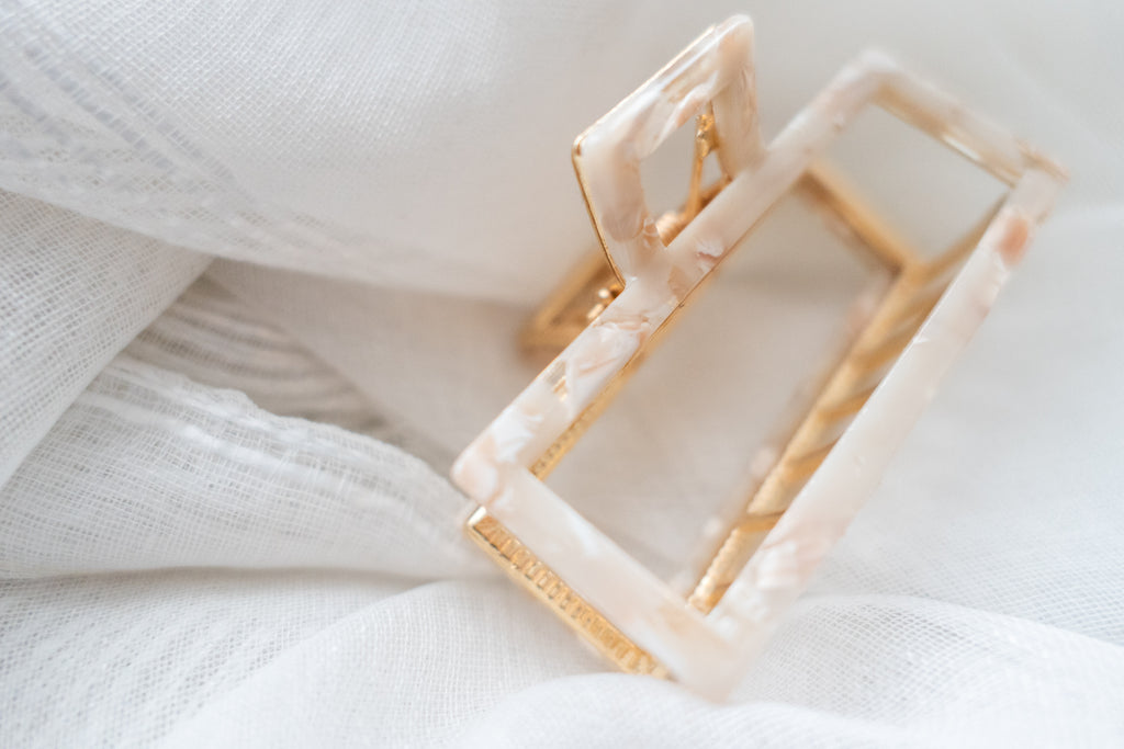 Rectangle Marble, Clip/ HA8116