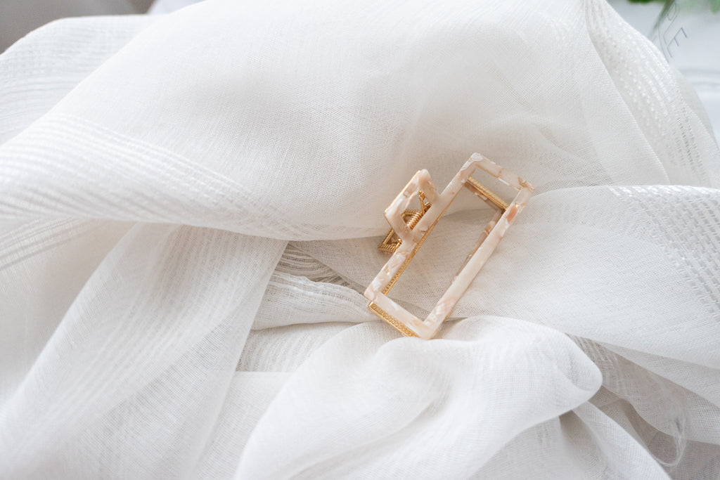 Rectangle Marble, Clip/ HA8116