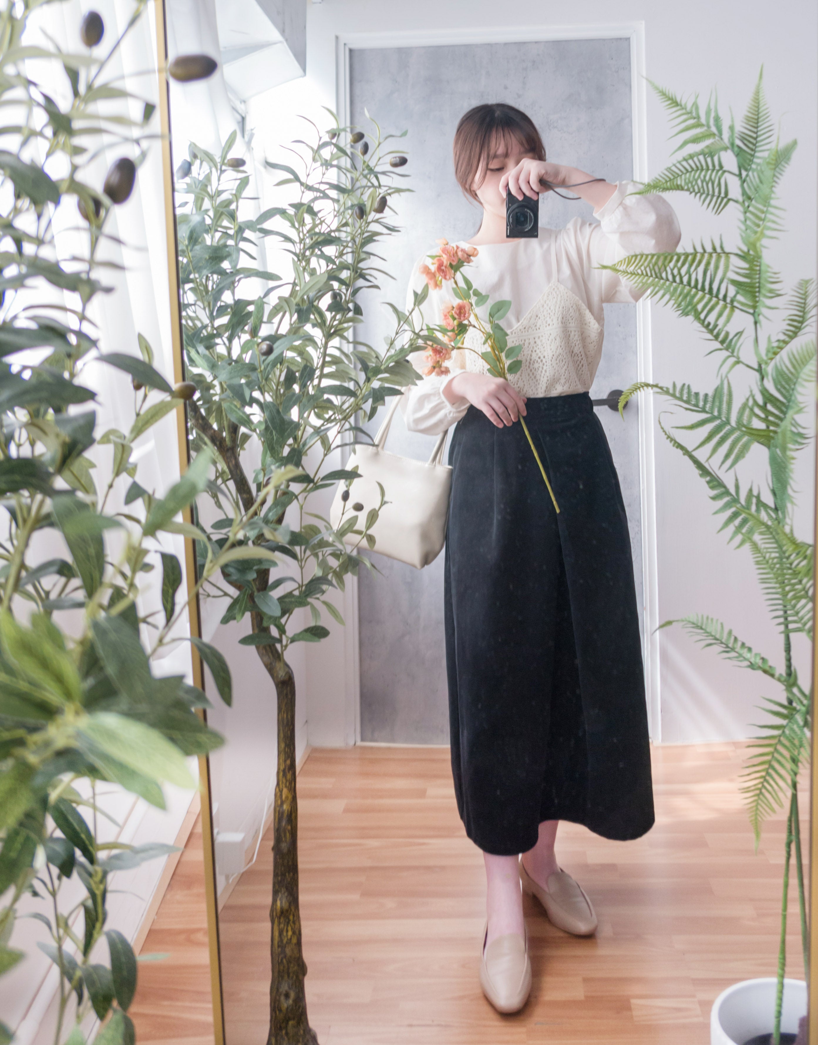 Lace Vest 細緻通花背心假兩件, Blouse/ BU8880