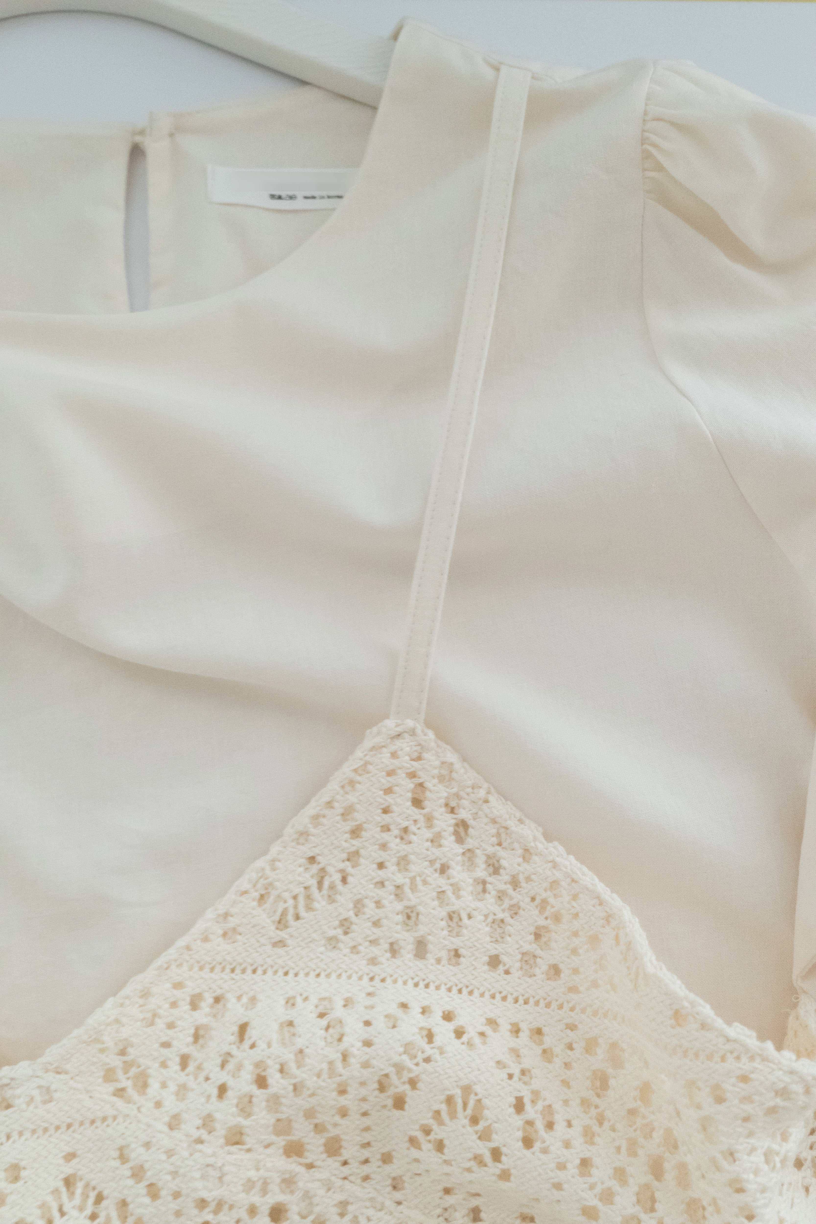 Lace Vest 細緻通花背心假兩件, Blouse/ BU8880