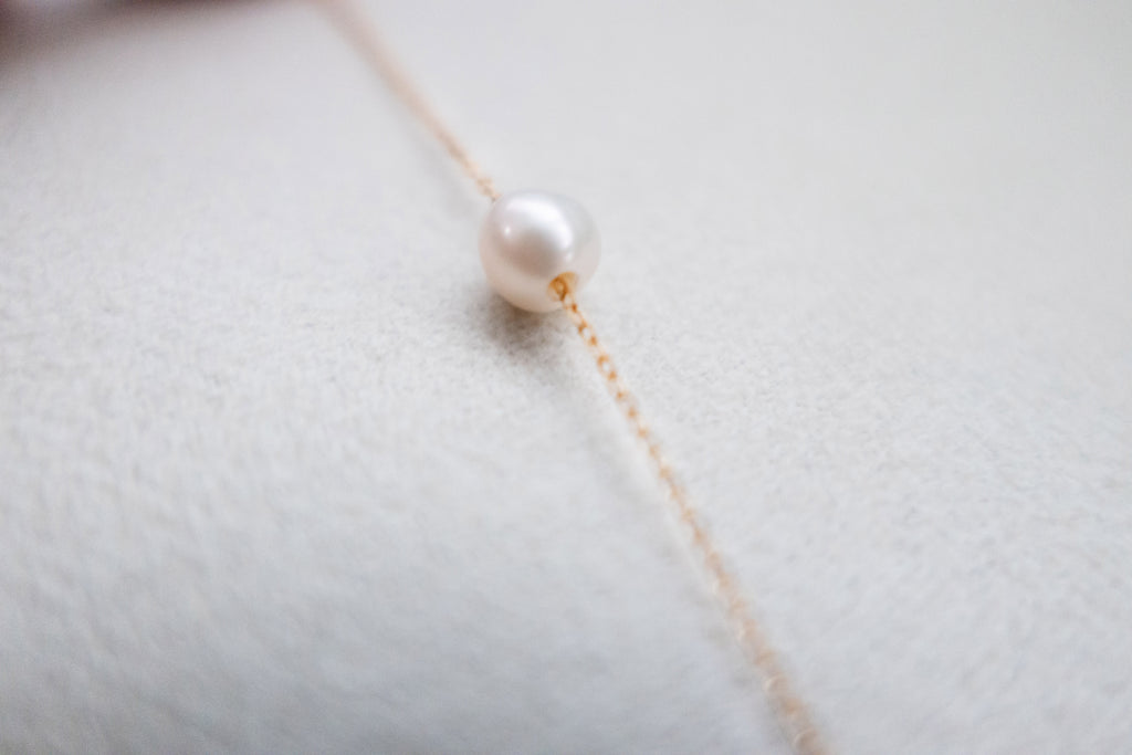 Silver made Real Pearl, Necklace/ NL8146 (silver sold out)
