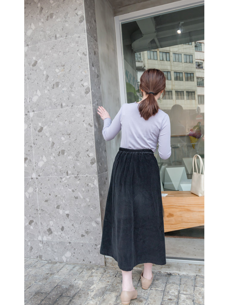 Wave 超彈性合身波浪邊裝飾打底單穿, Top/ TP8833 (White/lavender Sold out)