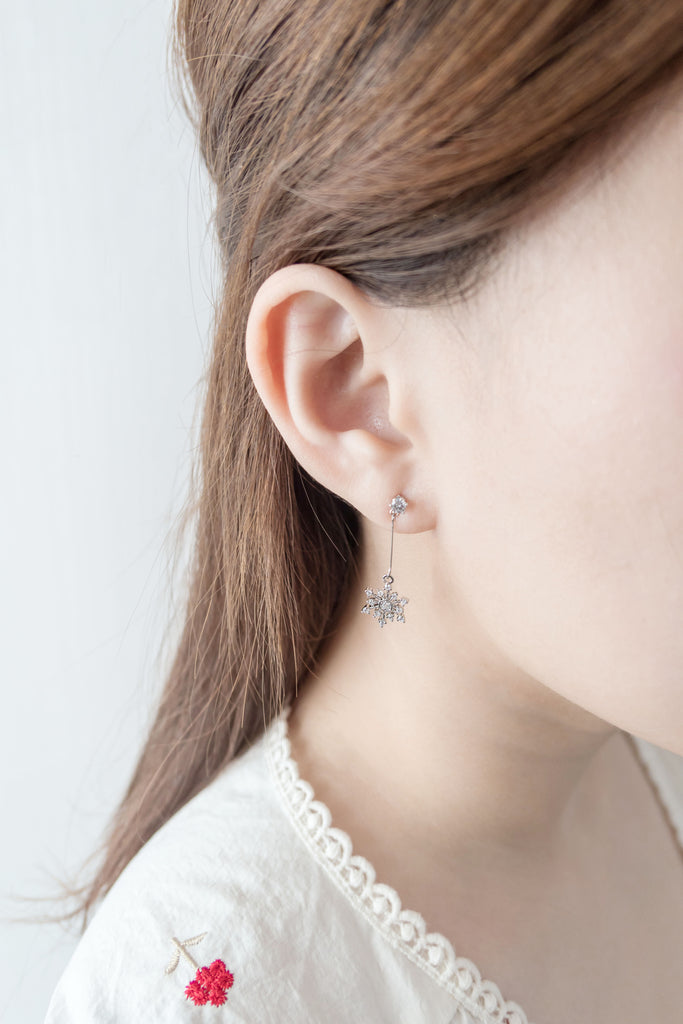 Falling Snow, Earrings/ ER8282