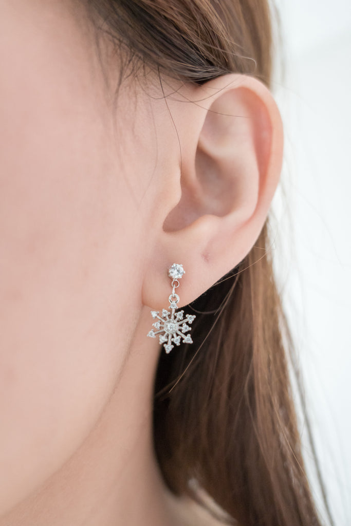 Falling Snow, Earrings/ ER8282
