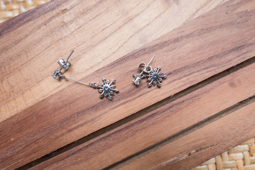 Falling Snow, Earrings/ ER8282