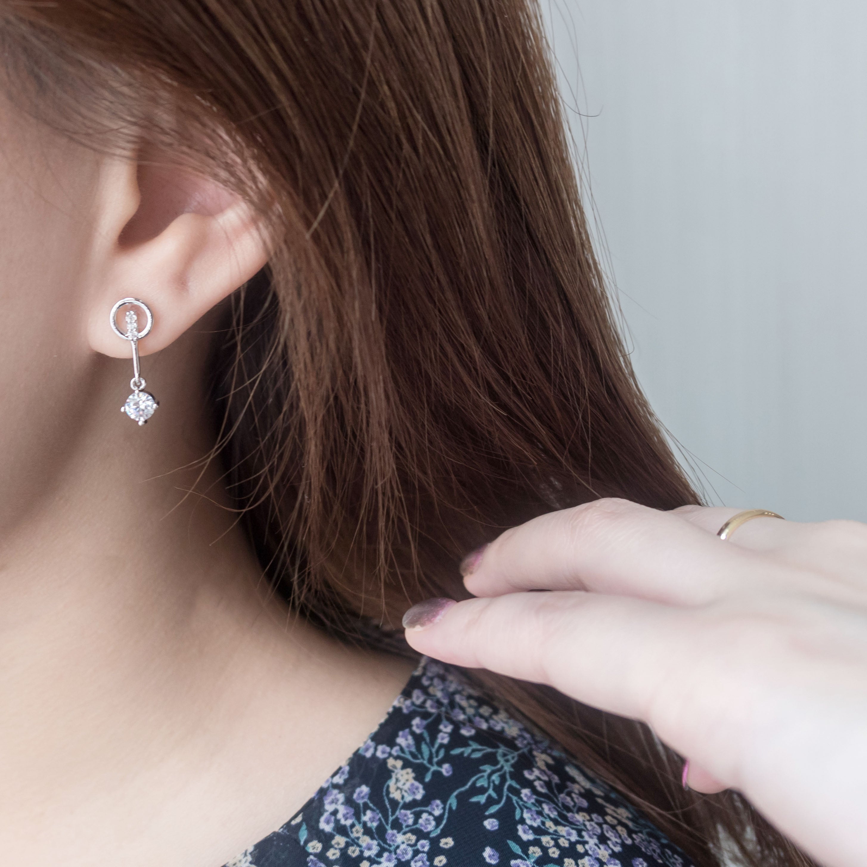Bell Crystal, Earrings/ ER8293