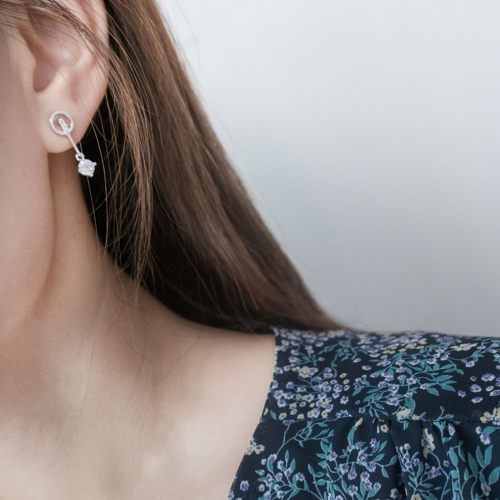 Bell Crystal, Earrings/ ER8293