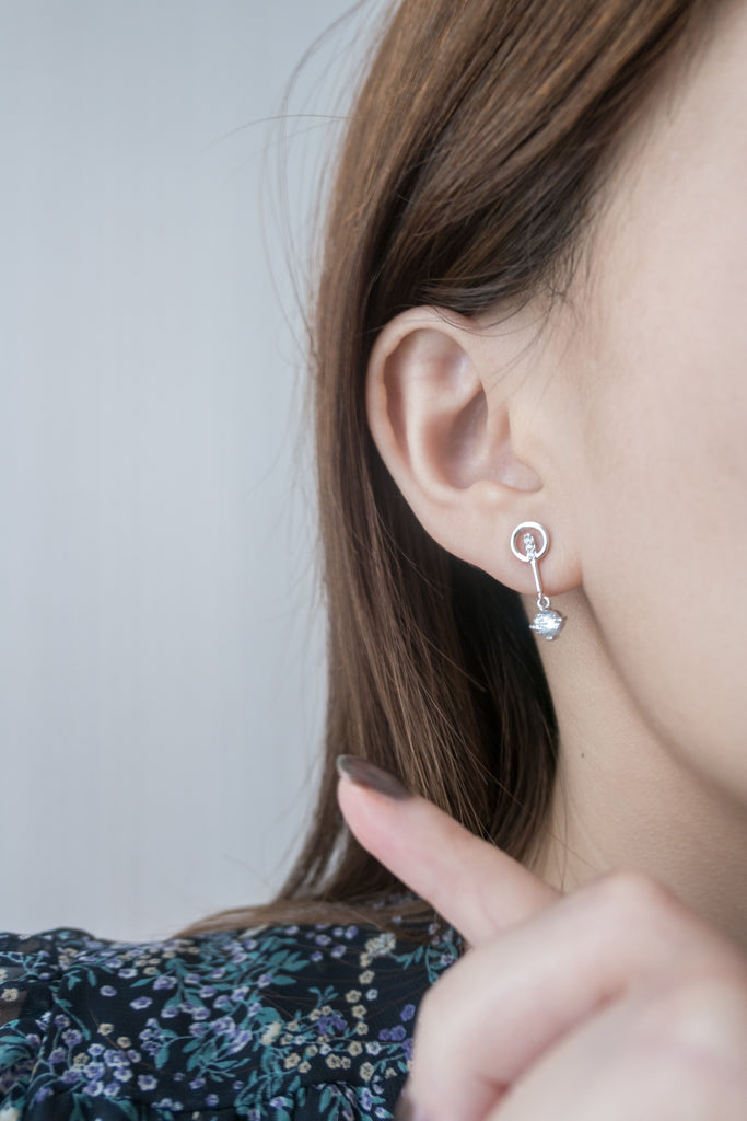 Bell Crystal, Earrings/ ER8293
