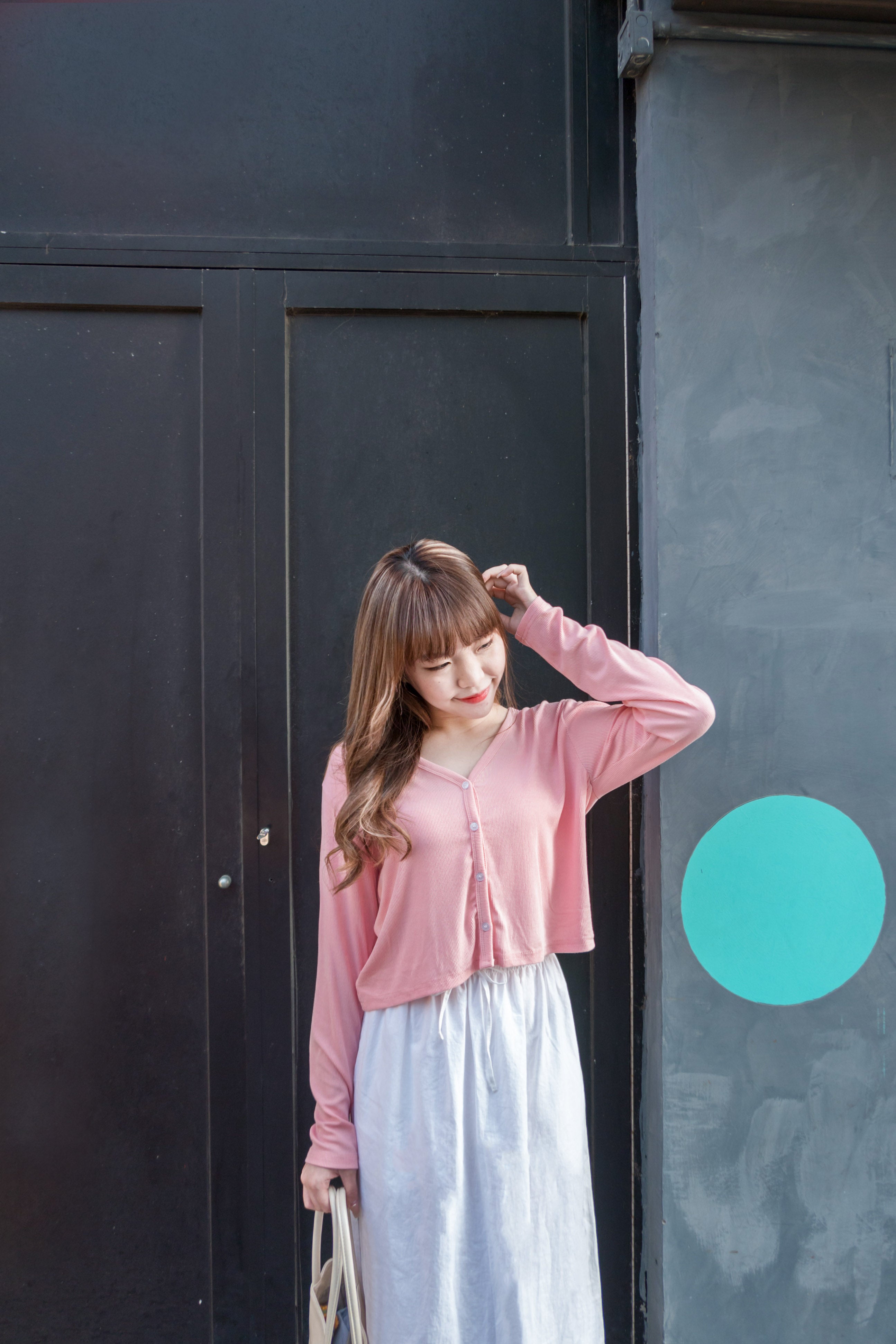 Daily Tone 隨性麻棉口袋傘裙, Skirt/ SK8683 (brown sold out)
