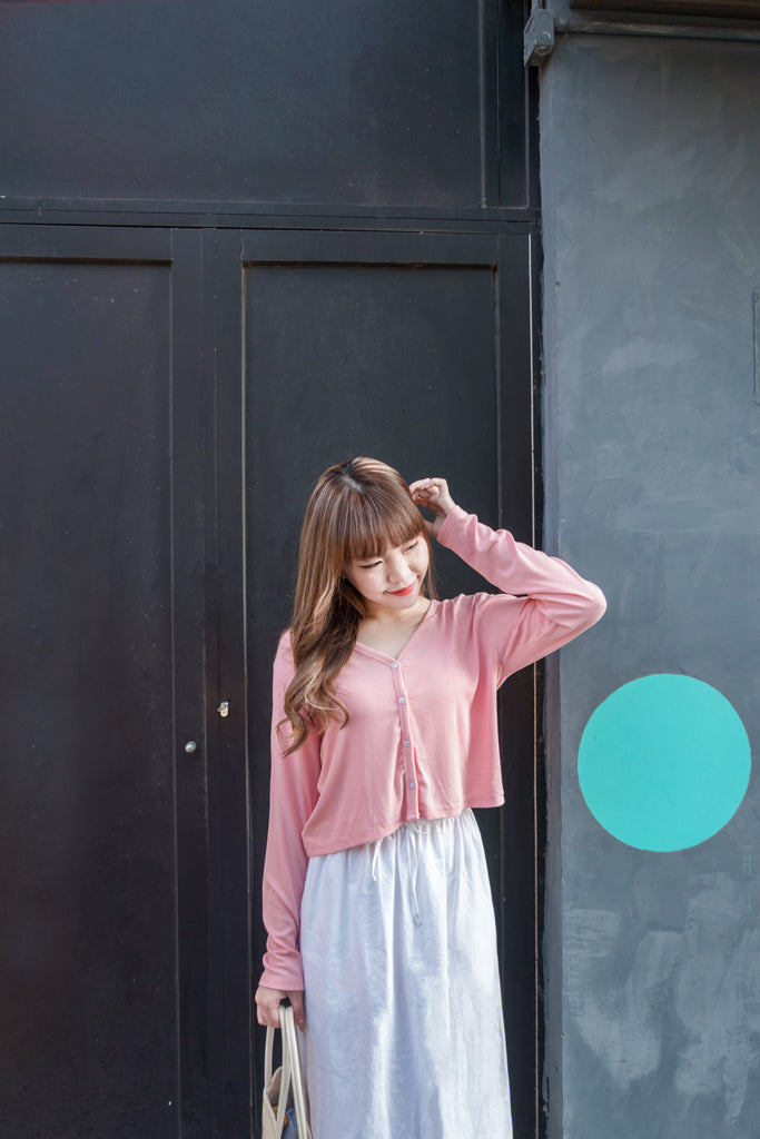 Daily Tone 隨性麻棉口袋傘裙, Skirt/ SK8683 (brown sold out)