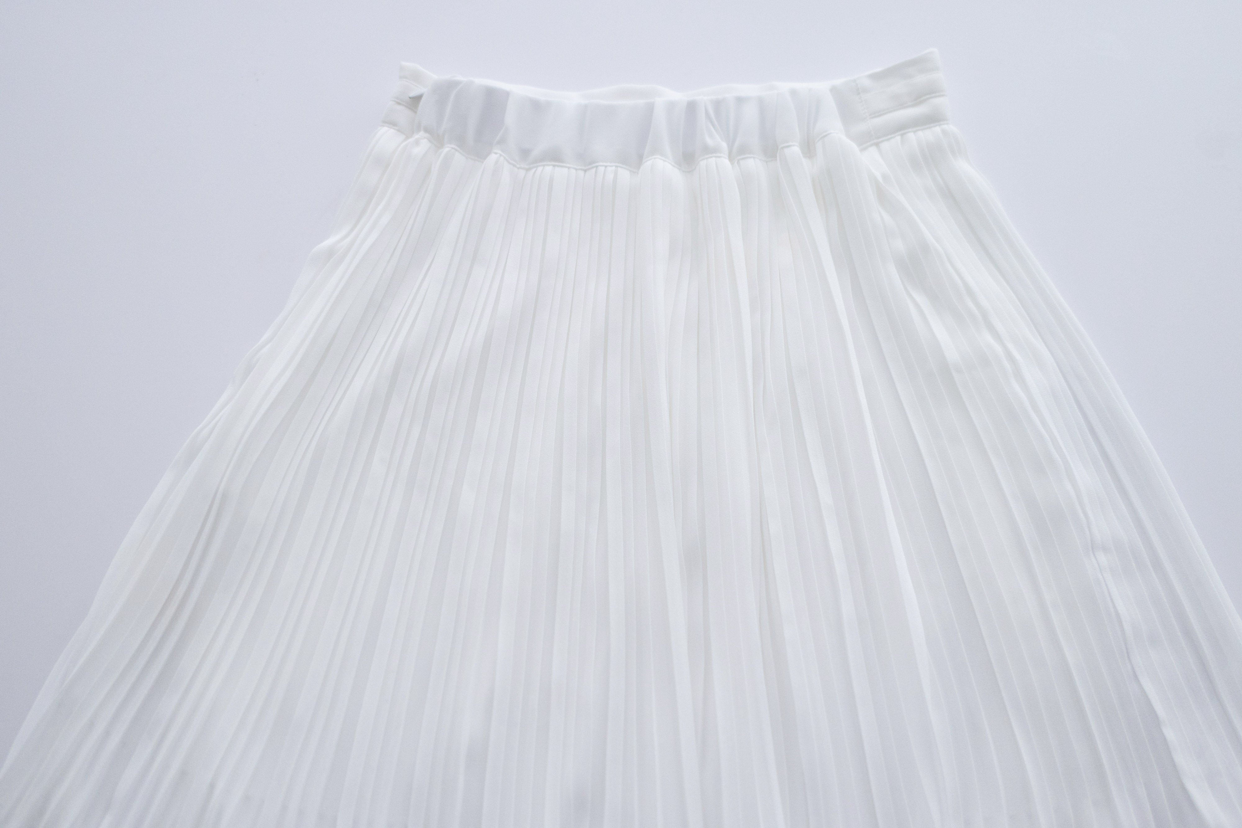 Elegant Buckle 金釦裝飾飄逸雙層細褶, Skirt/ SK8681 (black sold out)