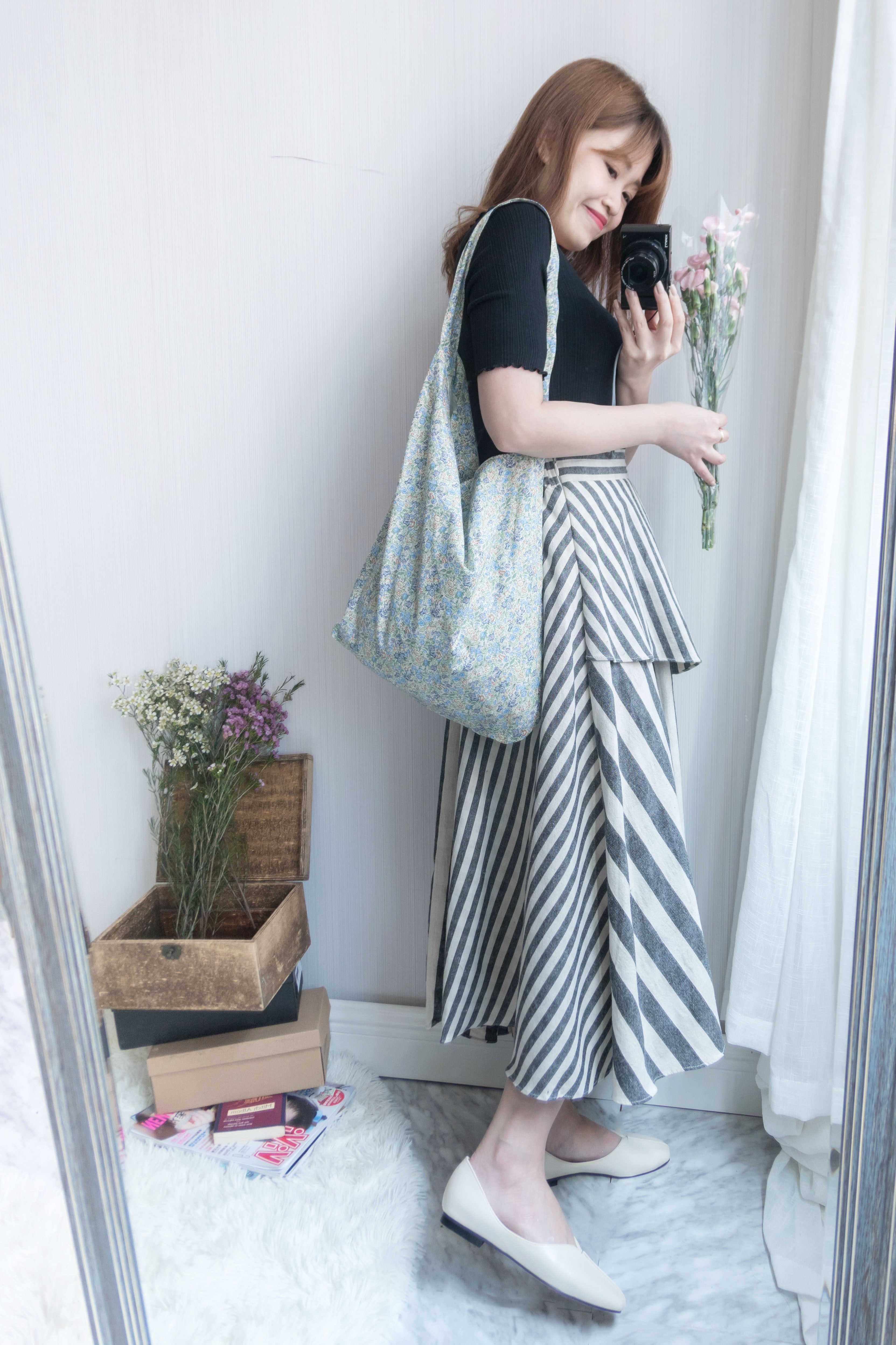 mojito 防皺清新印花布袋, tote bag/ BG8063