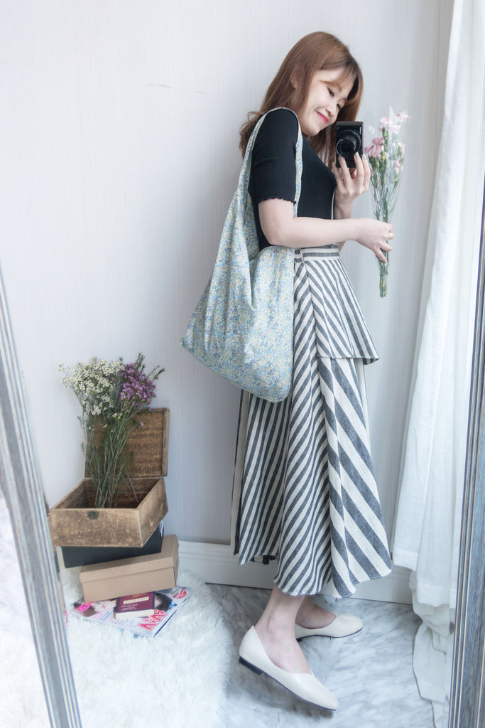 mojito 防皺清新印花布袋, tote bag/ BG8063
