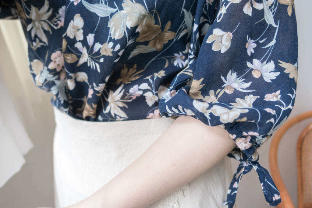 夏日印花兩著, Blouse/ L003