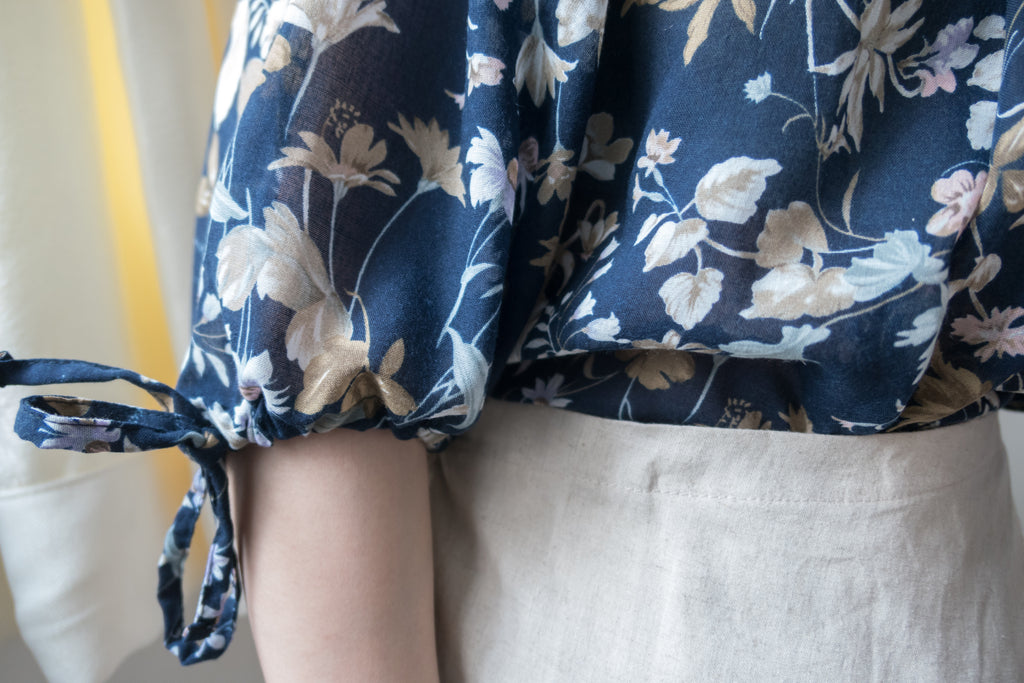夏日印花兩著, Blouse/ L003