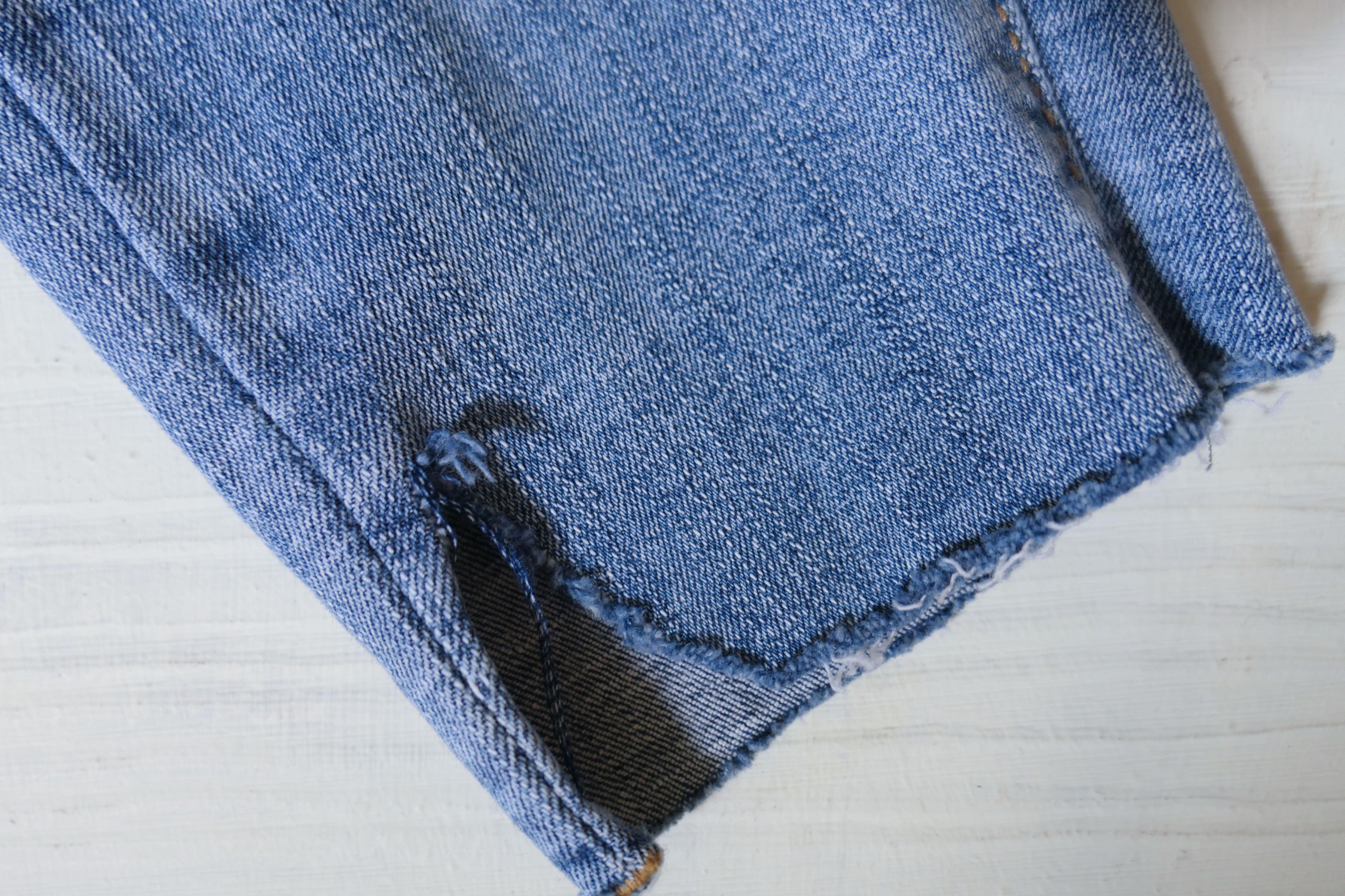 ombre 超彈性漸變開叉褲腳, Jeans/ PT8190