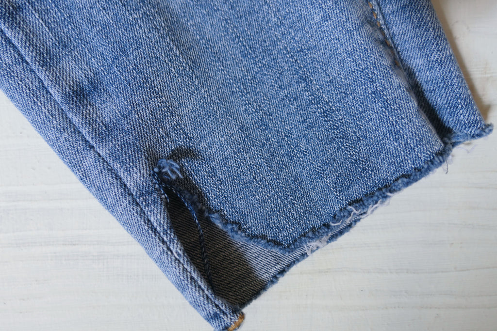 ombre 超彈性漸變開叉褲腳, Jeans/ PT8190