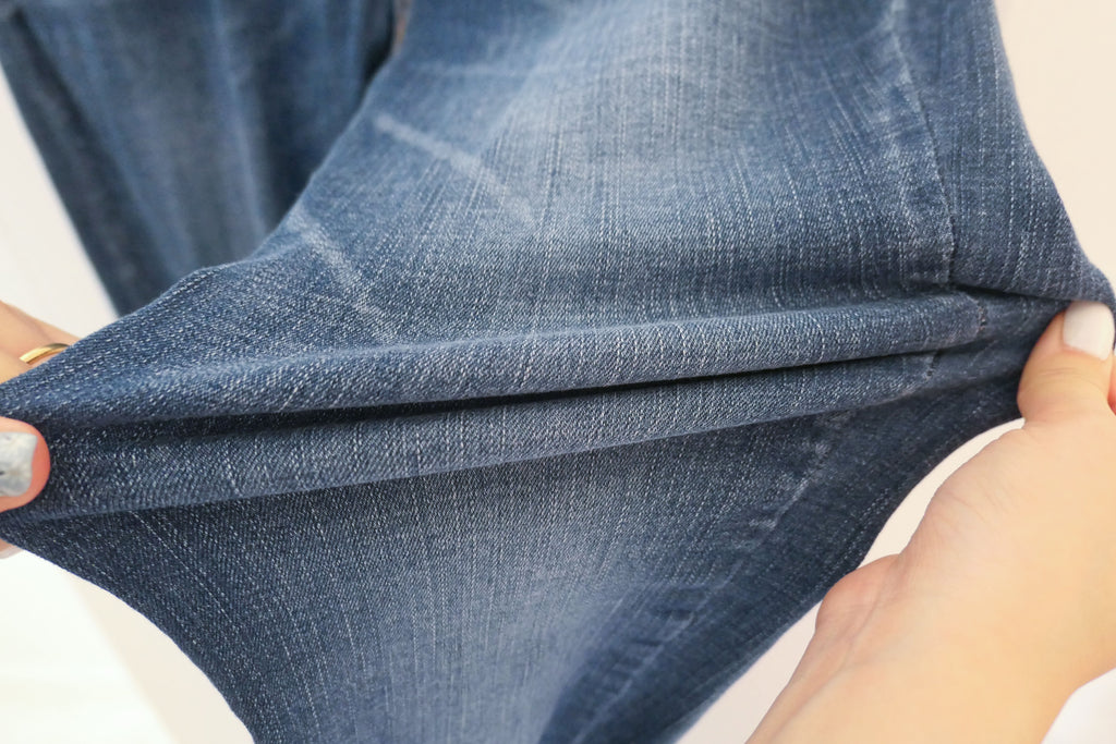 ombre 超彈性漸變開叉褲腳, Jeans/ PT8190