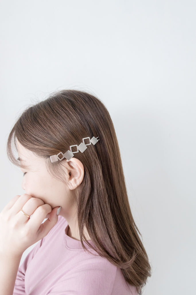 Metal Geometric, Flat Clip/ HA8093