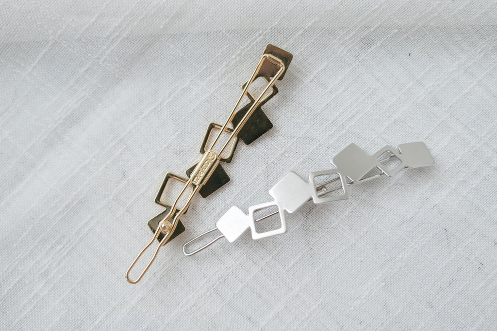 Metal Geometric, Flat Clip/ HA8093