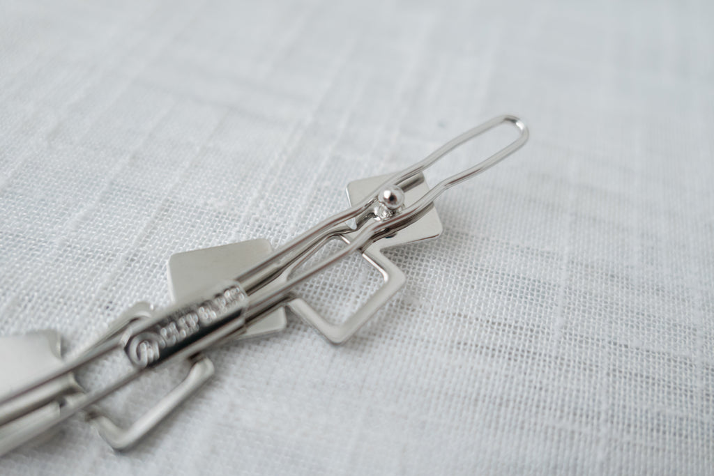 Metal Geometric, Flat Clip/ HA8093
