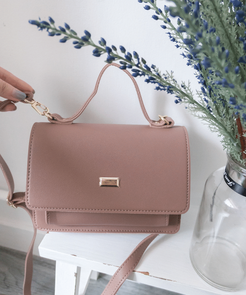 Nude Pink 方形小手袋, BAG/ BG8067