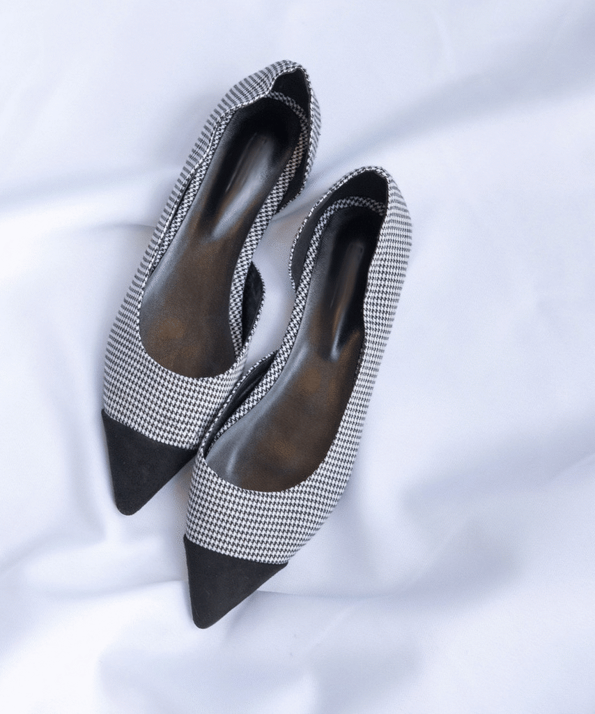 Houndstooth 優雅千鳥格尖頭 ,Shoes/ SH8046