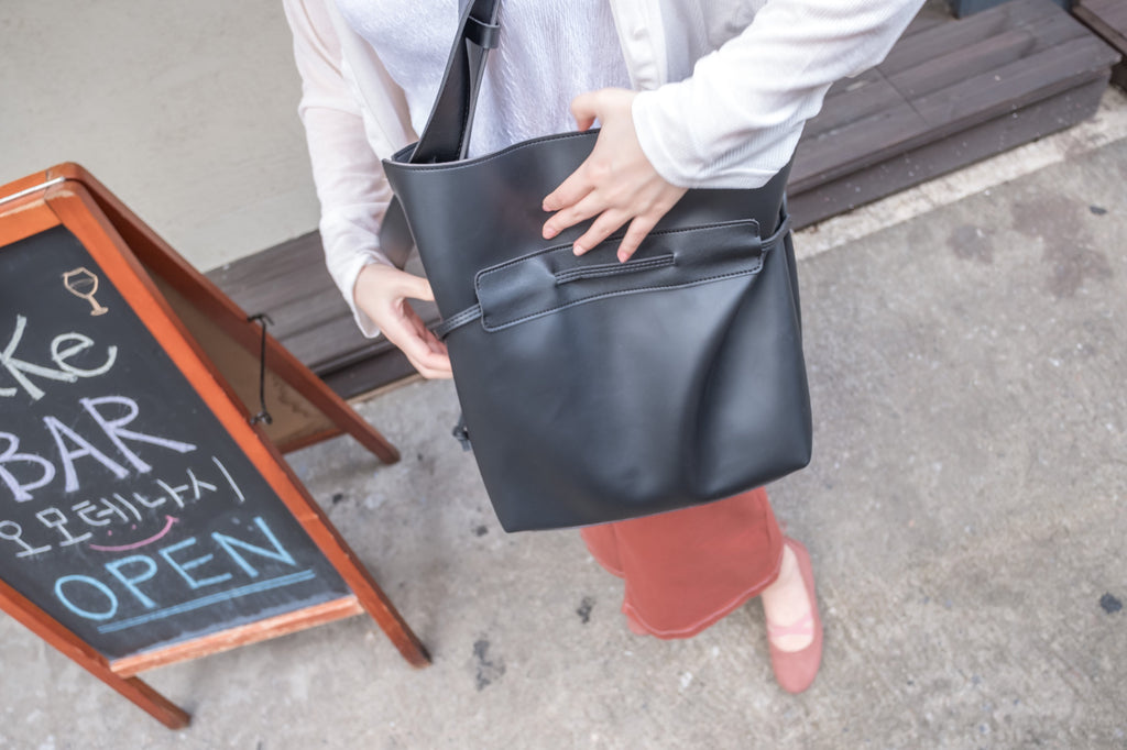 reach love 束口皮感大袋, Bag/ BG8040